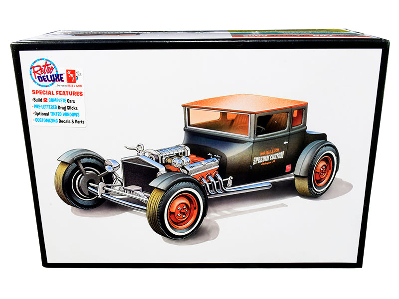Skill 2 Model Kit 1925 Ford T "Chopped" Set of pieces 1/25 Scale by AMT <h2>Skill AMT</h2> <p>High-quality diecast car perfect for collectors and enthusiasts. Features detailed interior exterior craft