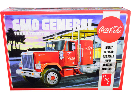Skill 3 Model Kit GMC General Truck Tractor "Coca-Cola" 1/25 Scale by AMT <h2>Skill AMT</h2> <p>High-quality diecast car perfect for collectors and enthusiasts. Features detailed interior exterior cra