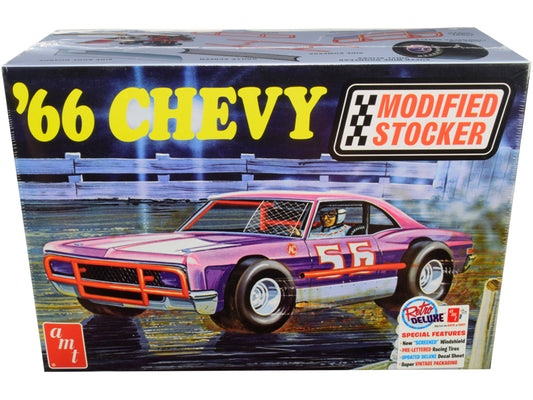 Skill 2 Model Kit 1966 Chevrolet Impala Modified Stocker 1/25 Scale by AMT <h2>Skill AMT</h2> <p>High-quality diecast car perfect for collectors and enthusiasts. Features detailed interior exterior cr