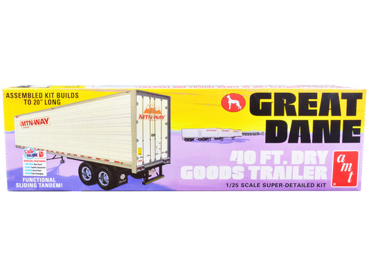 Skill 3 Model Kit Great Dane 40 Ft. Dry Goods Trailer 1/25 Scale by AMT <h2>Skill AMT</h2> <p>High-quality diecast car perfect for collectors and enthusiasts. Features detailed interior exterior craft