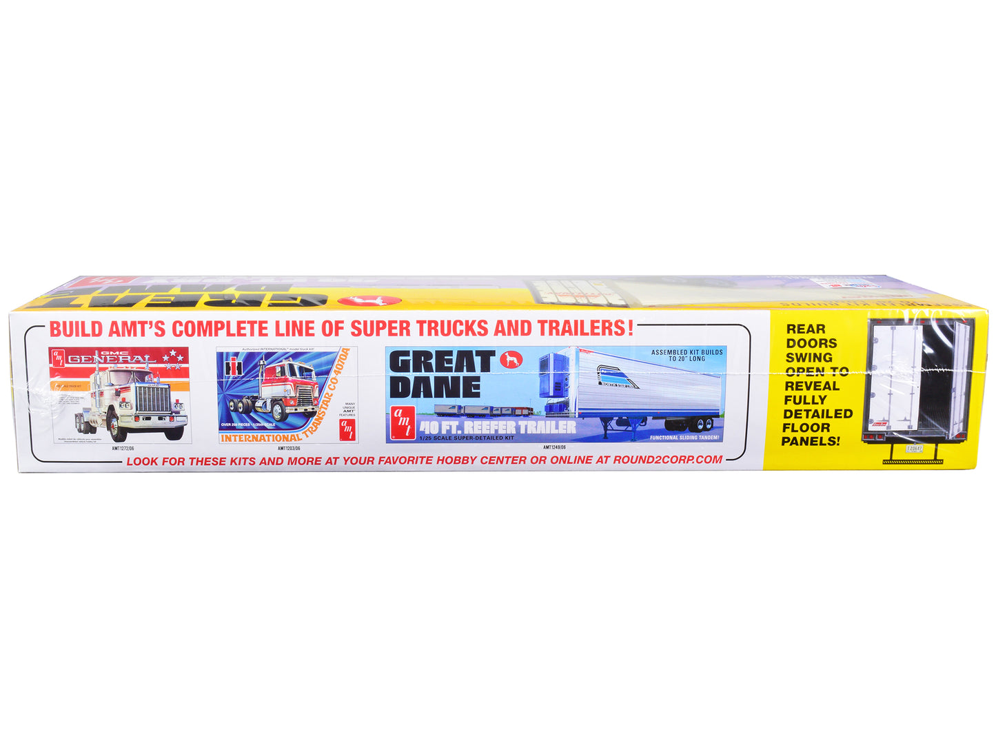 Skill 3 Model Kit Great Dane 40 Ft. Dry Goods Trailer 1/25 Scale by AMT <h2>Skill AMT</h2> <p>High-quality diecast car perfect for collectors and enthusiasts. Features detailed interior exterior craft