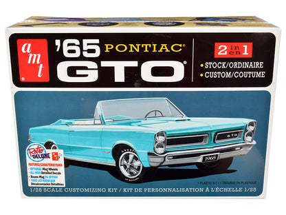 Skill 2 Model Kit 1965 Pontiac GTO 2-in-1 1/25 Scale by AMT <h2>Skill AMT</h2> <p>High-quality diecast car perfect for collectors and enthusiasts. Features detailed interior exterior craftsmanship, re