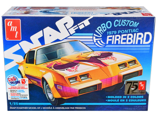 Skill 1 Snap Model Kit 1979 Pontiac Firebird "Turbo Custom" 1/25 Scale by AMT <h2>Skill AMT</h2> <p>High-quality diecast car perfect for collectors and enthusiasts. Features detailed interior exterior