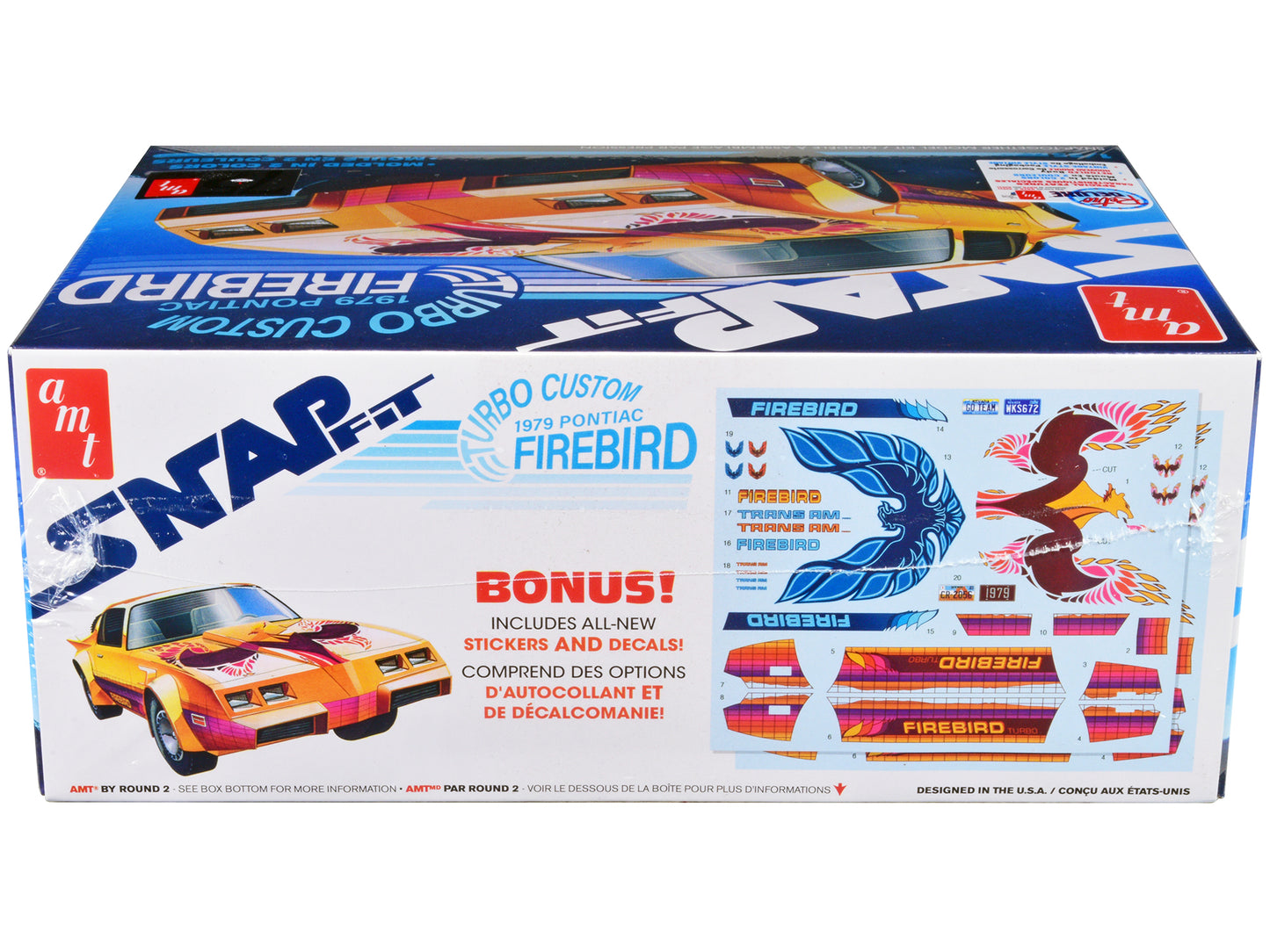 Skill 1 Snap Model Kit 1979 Pontiac Firebird "Turbo Custom" 1/25 Scale by AMT <h2>Skill AMT</h2> <p>High-quality diecast car perfect for collectors and enthusiasts. Features detailed interior exterior