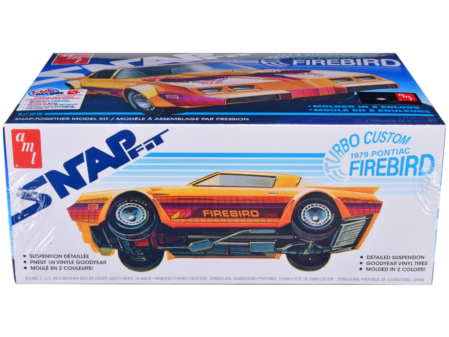 Skill 1 Snap Model Kit 1979 Pontiac Firebird "Turbo Custom" 1/25 Scale by AMT <h2>Skill AMT</h2> <p>High-quality diecast car perfect for collectors and enthusiasts. Features detailed interior exterior
