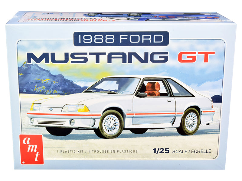 Skill 2 Model Kit 1988 Ford Mustang GT 1/25 Scale by AMT <h2>Skill AMT</h2> <p>High-quality diecast car perfect for collectors and enthusiasts. Features detailed interior exterior craftsmanship, reali