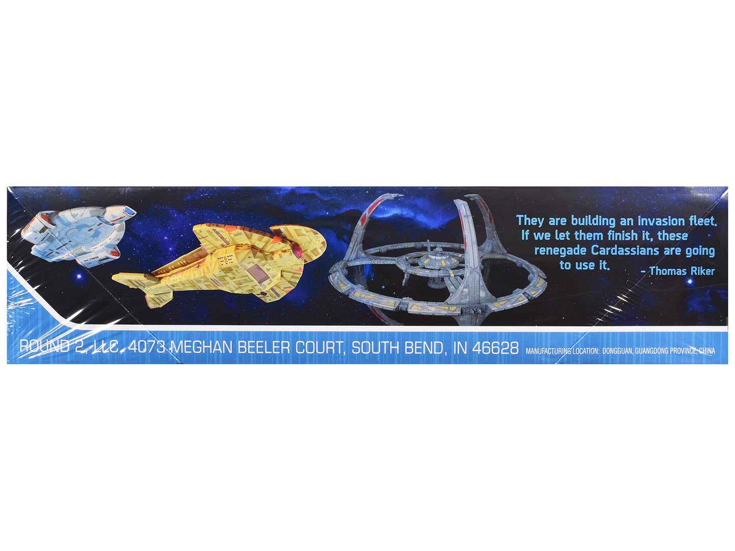 Skill 2 Model Kit Deep Space 9 Station with USS Defiant NX-74205 Ship and Cadassian Keldon-Class Cruiser "Star Trek: Nine" (1993-1999) TV Series 1/3300 Scale by AMT <h2>Skill AMT</h2> <p>High-quality
