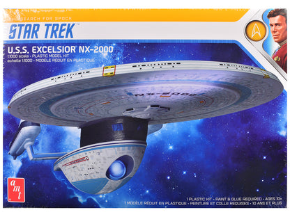 Skill 2 Model Kit U.S.S. Excelsior NX-2000 Space Ship "Star Trek III: The Search for Spock" (1984) Movie 1/1000 Scale by AMT <h2>Skill AMT</h2> <p>High-quality diecast car perfect collectors and enthu