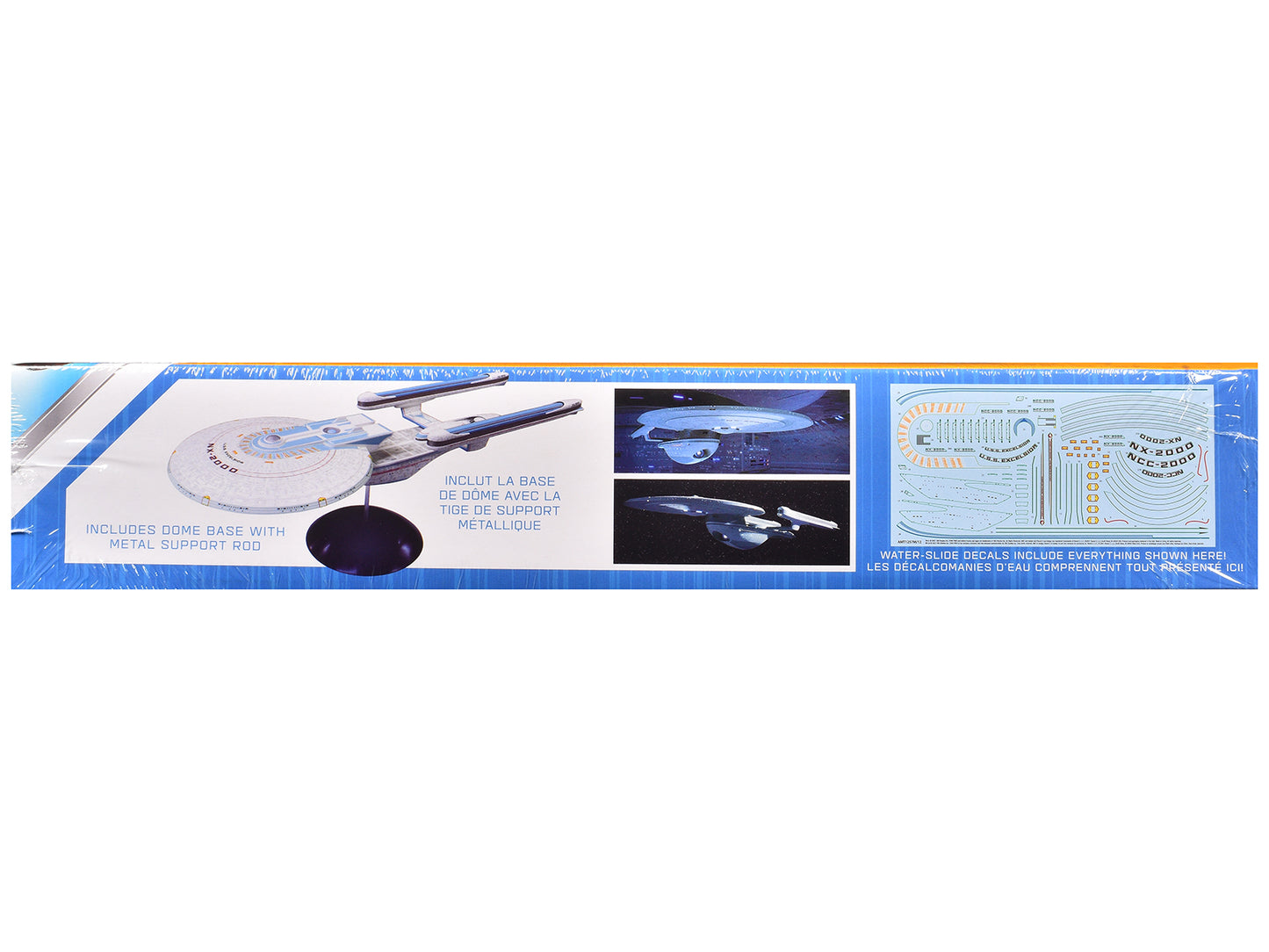 Skill 2 Model Kit U.S.S. Excelsior NX-2000 Space Ship "Star Trek III: The Search for Spock" (1984) Movie 1/1000 Scale by AMT <h2>Skill AMT</h2> <p>High-quality diecast car perfect collectors and enthu