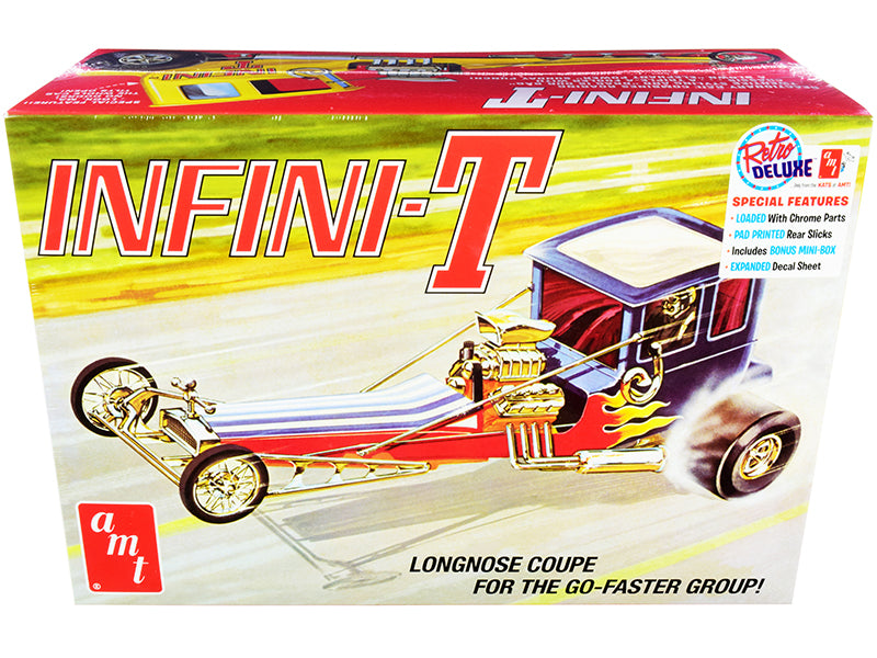Skill 2 Model Kit Infini-T Custom Dragster 1/25 Scale by AMT <h2>Skill AMT</h2> <p>High-quality diecast car perfect for collectors and enthusiasts. Features detailed interior exterior craftsmanship, r