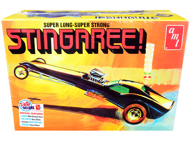 Skill 2 Model Kit Stingaree Custom Dragster 1/25 Scale by AMT <h2>Skill AMT</h2> <p>High-quality diecast car perfect for collectors and enthusiasts. Features detailed interior exterior craftsmanship,