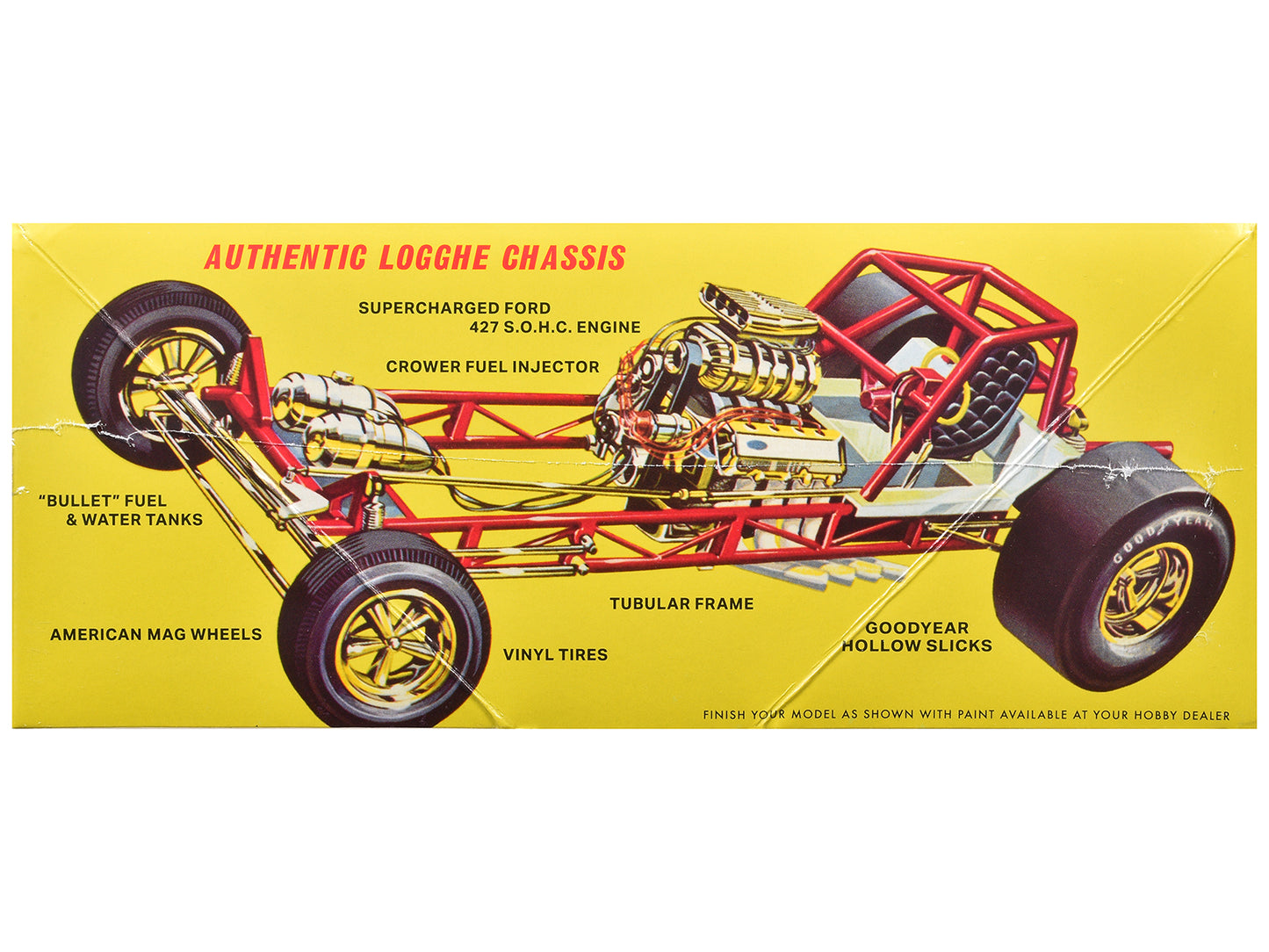 Skill 2 Model Kit 1969 Ford Mustang Longnose Funny Car "Gas Ronda" 1/25 Scale by AMT <h2>Skill AMT</h2> <p>High-quality diecast perfect for collectors and enthusiasts. Features detailed interior exter