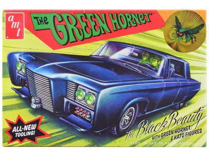 Skill 2 Model Kit Black Beauty "The Green Hornet" (1966–1967) TV Series with Hornet and Kato Figures 1/25 Scale by AMT <h2>Skill AMT</h2> <p>High-quality diecast car perfect for collectors enthusiasts