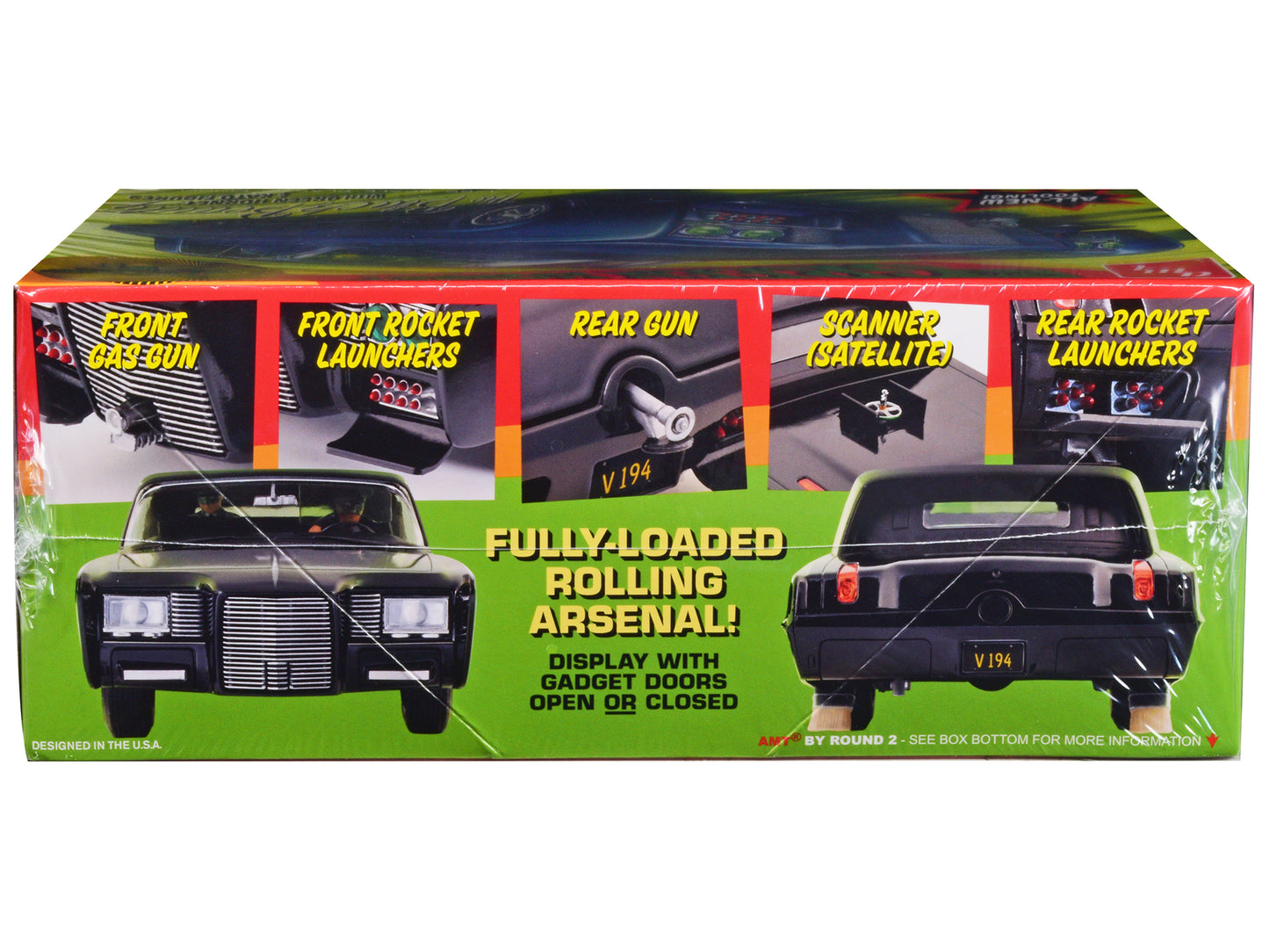 Skill 2 Model Kit Black Beauty "The Green Hornet" (1966–1967) TV Series with Hornet and Kato Figures 1/25 Scale by AMT <h2>Skill AMT</h2> <p>High-quality diecast car perfect for collectors enthusiasts