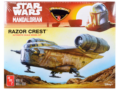 Skill 2 Model Kit Razor Crest Spaceship "Star Wars: The Mandalorian" 1/72 Scale by AMT <h2>Skill AMT</h2> <p>High-quality diecast car perfect for collectors and enthusiasts. Features detailed interior