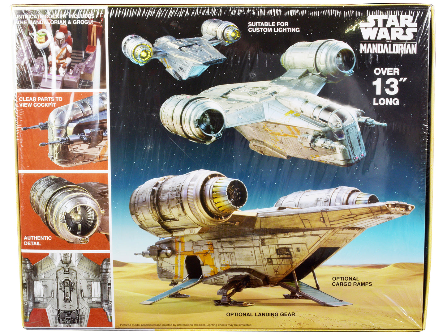 Skill 2 Model Kit Razor Crest Spaceship "Star Wars: The Mandalorian" 1/72 Scale by AMT <h2>Skill AMT</h2> <p>High-quality diecast car perfect for collectors and enthusiasts. Features detailed interior