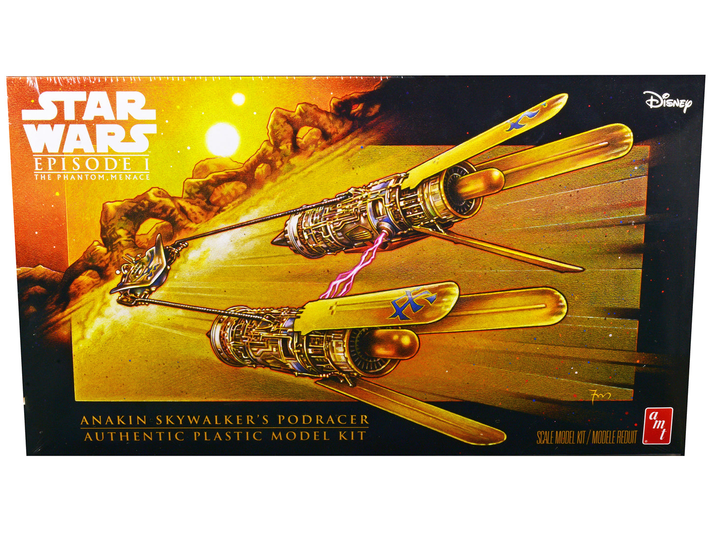 Skill 2 Model Kit Anakin Skywalker's Podracer "Star Wars Episode I: The Phantom Menace" 1/32 Scale by AMT <h2>Skill AMT</h2> <p>High-quality diecast car perfect for collectors and enthusiasts. Feature