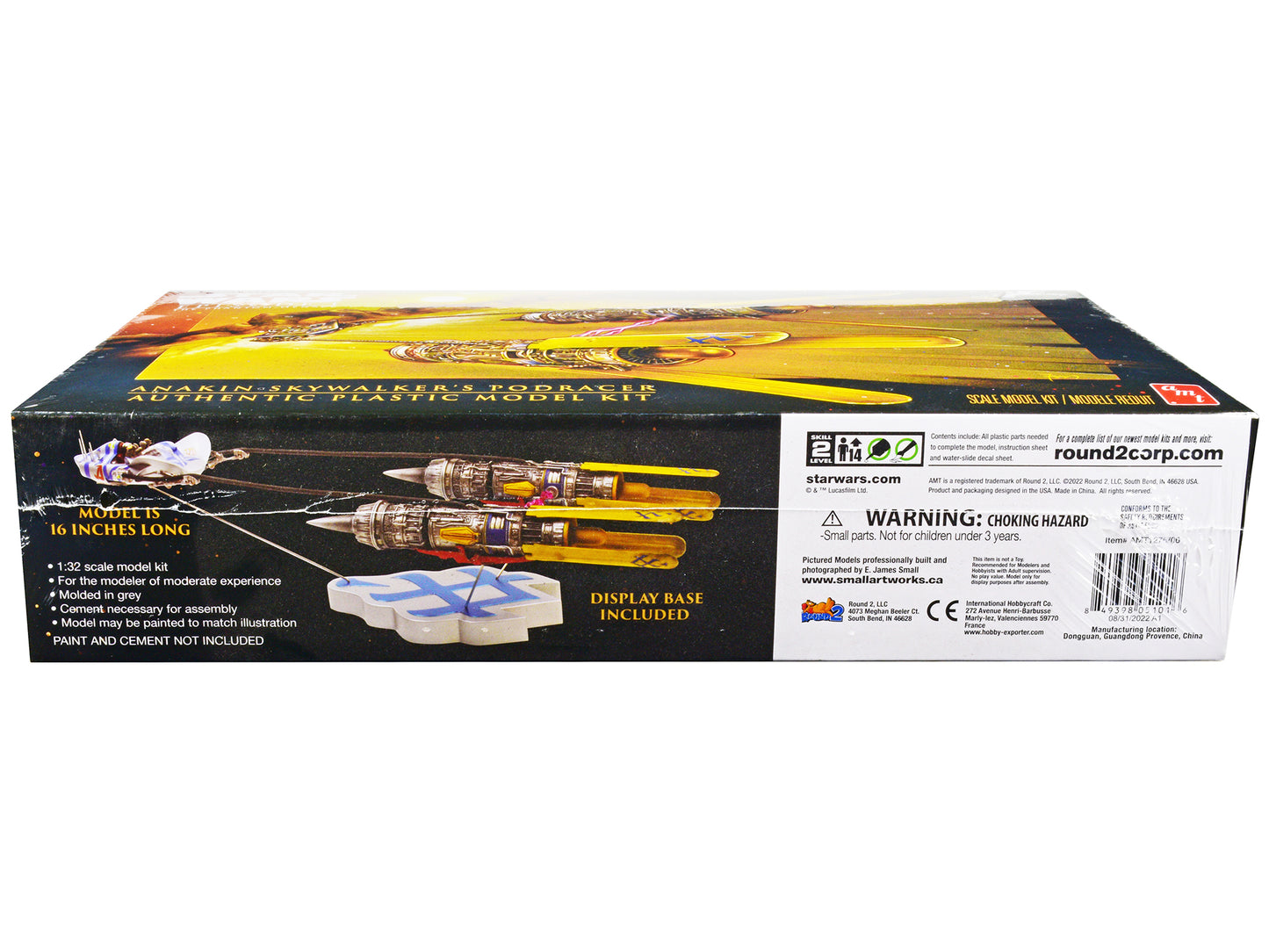 Skill 2 Model Kit Anakin Skywalker's Podracer "Star Wars Episode I: The Phantom Menace" 1/32 Scale by AMT <h2>Skill AMT</h2> <p>High-quality diecast car perfect for collectors and enthusiasts. Feature