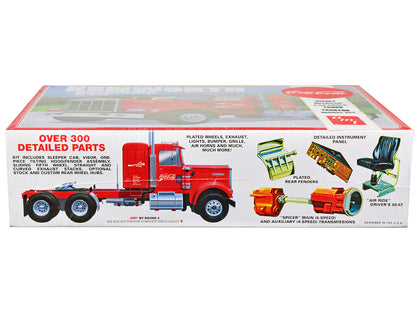 Skill 3 Model Kit Kenworth Conventional W-925 Tractor Truck "Coca-Cola" 1/25 Scale by AMT <h2>Skill AMT</h2> <p>High-quality diecast car perfect for collectors and enthusiasts. Features detailed inter