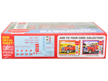 Skill 3 Model Kit Kenworth Conventional W-925 Tractor Truck "Coca-Cola" 1/25 Scale by AMT <h2>Skill AMT</h2> <p>High-quality diecast car perfect for collectors and enthusiasts. Features detailed inter