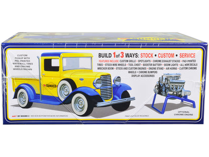 Skill 2 Model Kit 1934 Ford Pickup Truck "Sunoco" 3 in 1 1/25 Scale by AMT <h2>Skill AMT</h2> <p>High-quality diecast car perfect for collectors and enthusiasts. Features detailed interior exterior cr