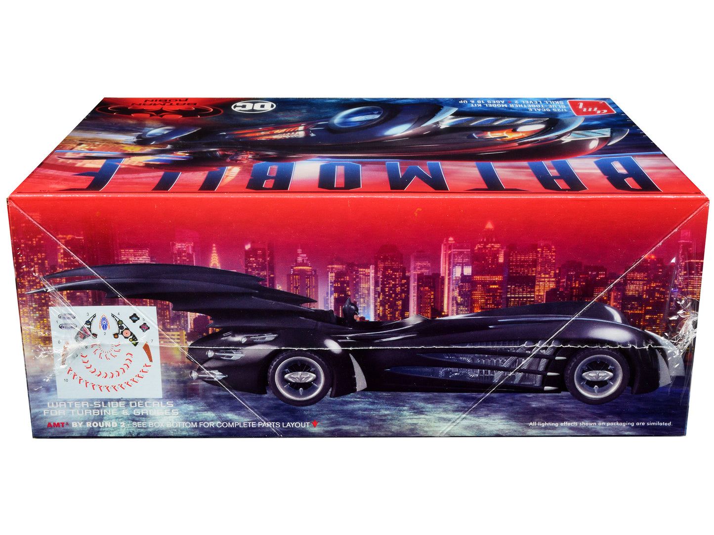 Skill 2 Model Kit Batmobile "Batman & Robin" (1997) Movie 1/25 Scale by AMT <h2>Skill AMT</h2> <p>High-quality diecast car perfect for collectors and enthusiasts. Features detailed interior exterior c