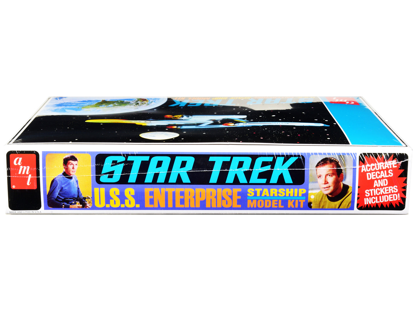Skill 2 Model Kit U.S.S. Enterprise NCC-1701 Space Ship "Star Trek" 1/650 Scale by AMT <h2>Skill AMT</h2> <p>High-quality diecast car perfect for collectors and enthusiasts. Features detailed interior