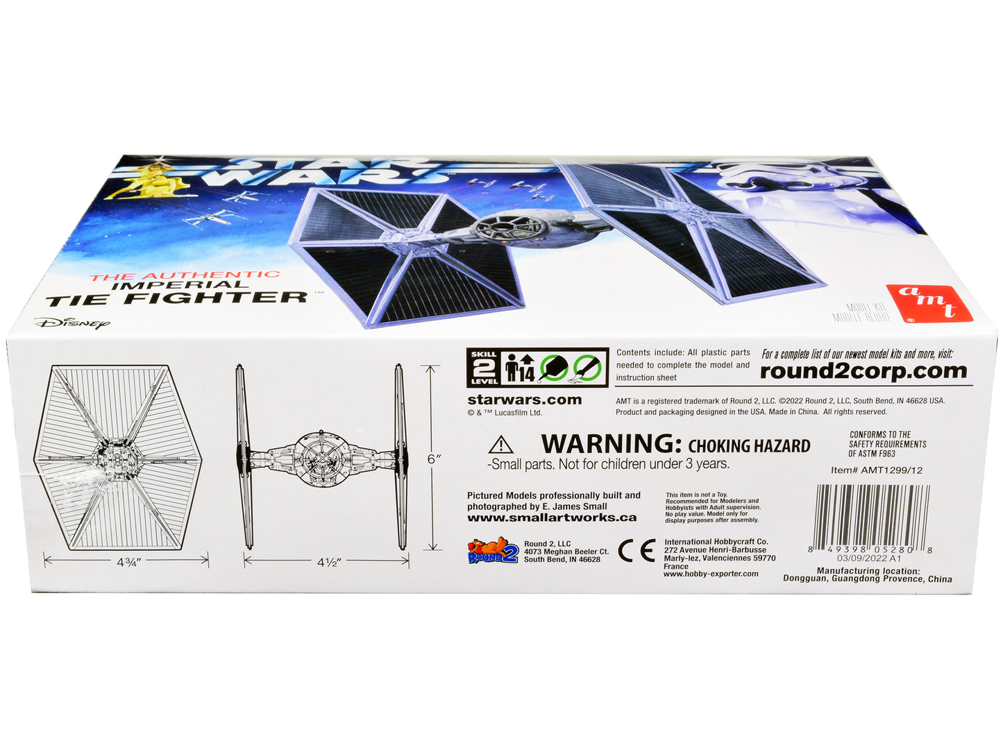 Skill 2 Model Kit Imperial Tie Fighter "Star Wars" (1977) Movie by AMT <h2>Skill AMT</h2> <p>High-quality diecast car perfect for collectors and enthusiasts. Features detailed interior exterior crafts