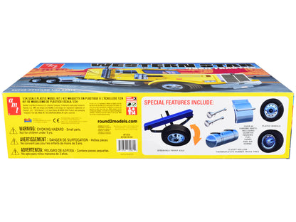 Skill 3 Model Kit Western Star 4964 Truck Tractor 1/24 Scale by AMT <h2>Skill AMT</h2> <p>High-quality diecast car perfect for collectors and enthusiasts. Features detailed interior exterior craftsman