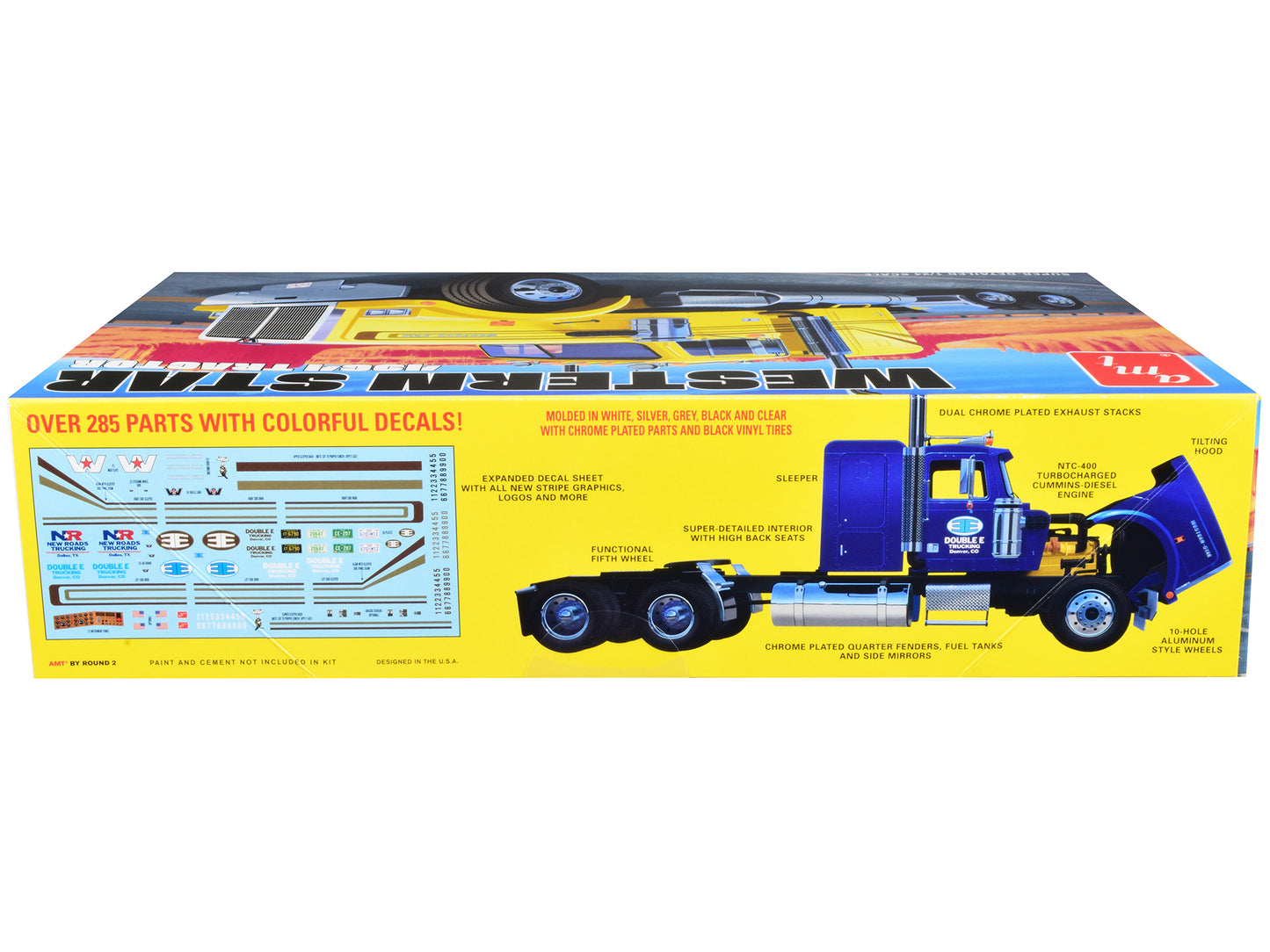 Skill 3 Model Kit Western Star 4964 Truck Tractor 1/24 Scale by AMT <h2>Skill AMT</h2> <p>High-quality diecast car perfect for collectors and enthusiasts. Features detailed interior exterior craftsman