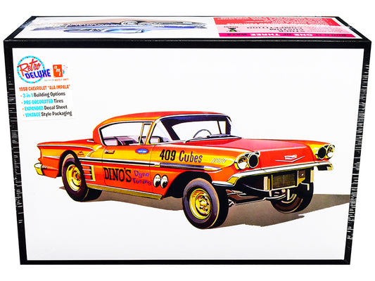 Skill 2 Model Kit 1958 Chevrolet Impala "Ala-Impala" 3-in-1 1/25 Scale by AMT <h2>Skill AMT</h2> <p>High-quality diecast car perfect for collectors and enthusiasts. Features detailed interior exterior