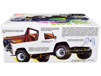 Skill 2 Model Kit Ford Bronco 4X4 "Wild Hoss" 1/25 Scale by AMT <h2>Skill AMT</h2> <p>High-quality diecast car perfect for collectors and enthusiasts. Features detailed interior exterior craftsmanship