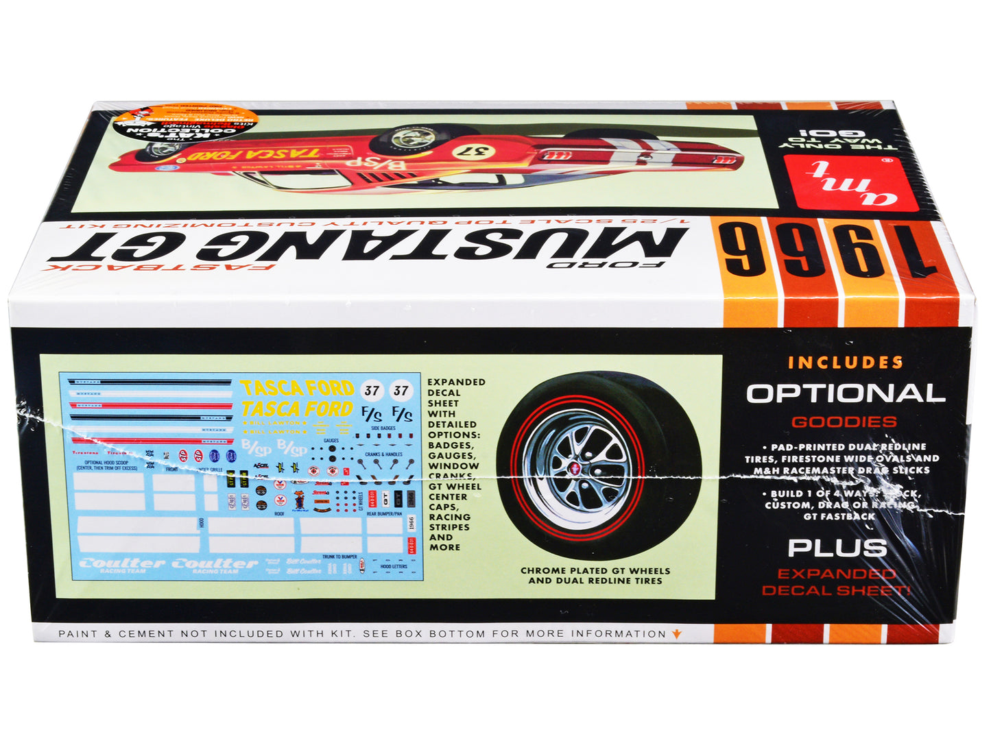 Skill 2 Model Kit 1966 Ford Mustang GT Fastback 1/25 Scale by AMT <h2>Skill AMT</h2> <p>High-quality diecast car perfect for collectors and enthusiasts. Features detailed interior exterior craftsmansh