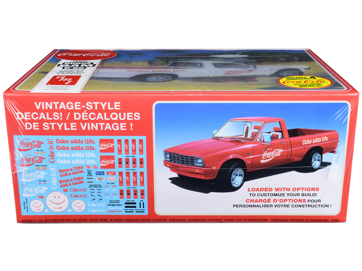Skill 3 Model Kit 1980 Dodge Ram D-50 Pickup Truck "Coca-Cola" Four Bottle Crates 1/25 Scale by AMT <h2>Skill AMT</h2> <p>High-quality diecast car perfect for collectors and enthusiasts. Features deta