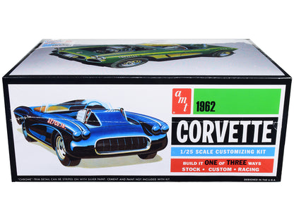 Skill 2 Model Kit 1962 Chevrolet Corvette 3 in 1 1/25 Scale by AMT <h2>Skill AMT</h2> <p>High-quality diecast car perfect for collectors and enthusiasts. Features detailed interior exterior craftsmans