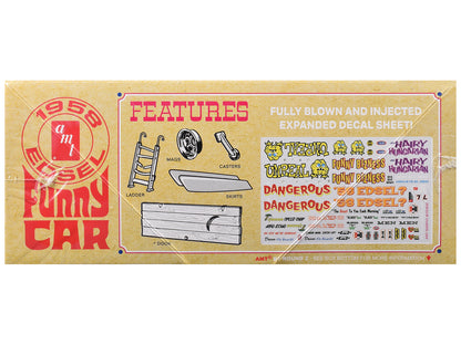 Skill 2 Model Kit of 1958 Edsel Funny Car "Unreal" 1/25 Scale by AMT <h2>Skill AMT</h2> <p>High-quality diecast perfect for collectors and enthusiasts. Features detailed interior exterior craftsmanshi