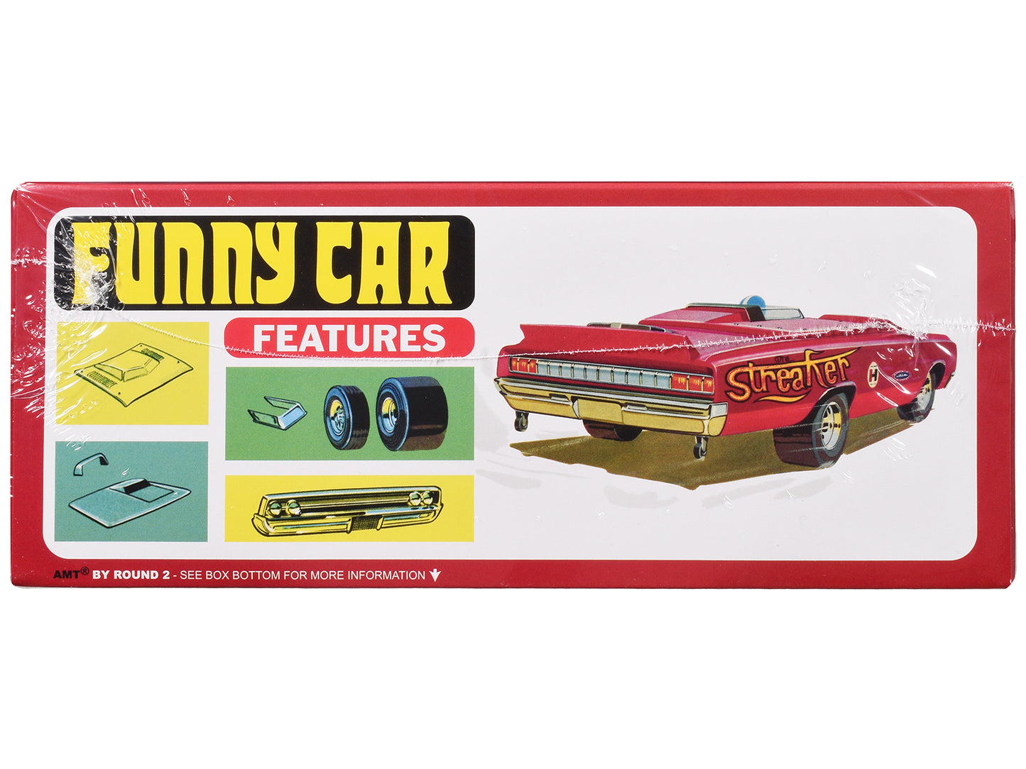 Skill 2 Model Kit 1964 Oldsmobile F-85 AWB Funny Car "Streaker" 1/25 Scale by AMT <h2>Skill AMT</h2> <p>High-quality diecast perfect for collectors and enthusiasts. Features detailed interior exterior