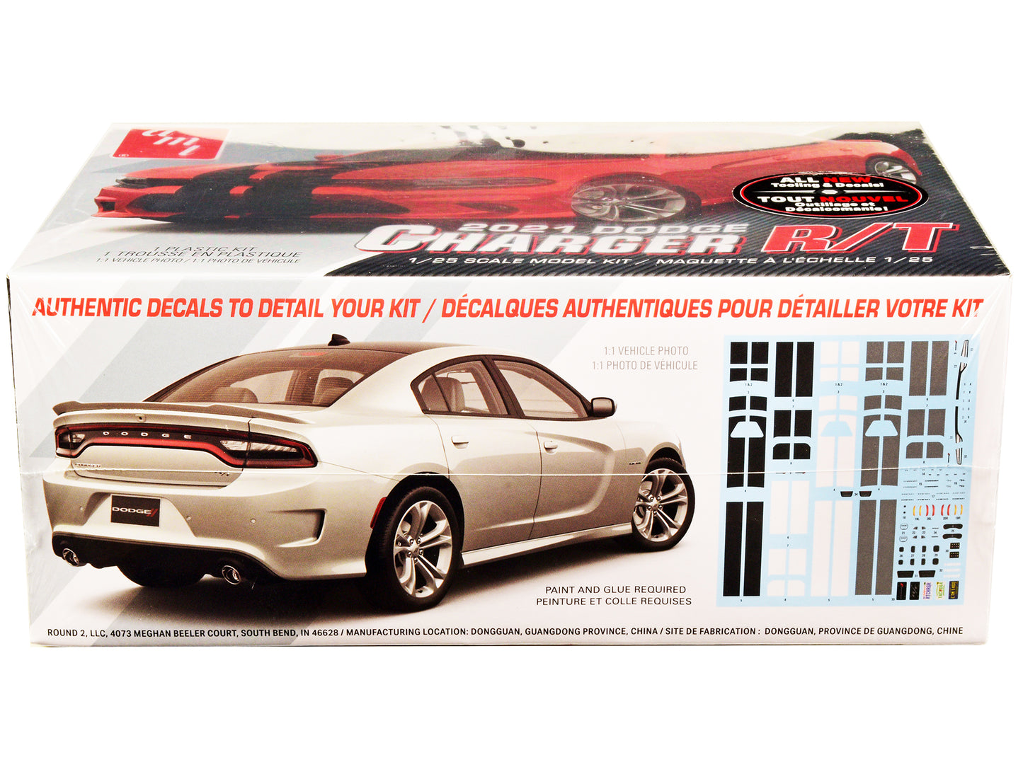 Skill 2 Model Kit 2021 Dodge Charger R/T 1/25 Scale by AMT <h2>Skill AMT</h2> <p>High-quality diecast car perfect for collectors and enthusiasts. Features detailed interior exterior craftsmanship, rea