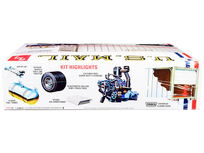Skill 3 Model Kit Ford C900 Truck Tractor with Trailer "U.S. Mail" 1/25 Scale by AMT <h2>Skill AMT</h2> <p>High-quality diecast car perfect for collectors and enthusiasts. Features detailed interior e