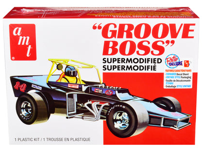 Skill 2 Model Kit "Groove Boss" Supermodified Racer 1/25 Scale by AMT <h2>Skill AMT</h2> <p>High-quality diecast car perfect for collectors and enthusiasts. Features detailed interior exterior craftsm