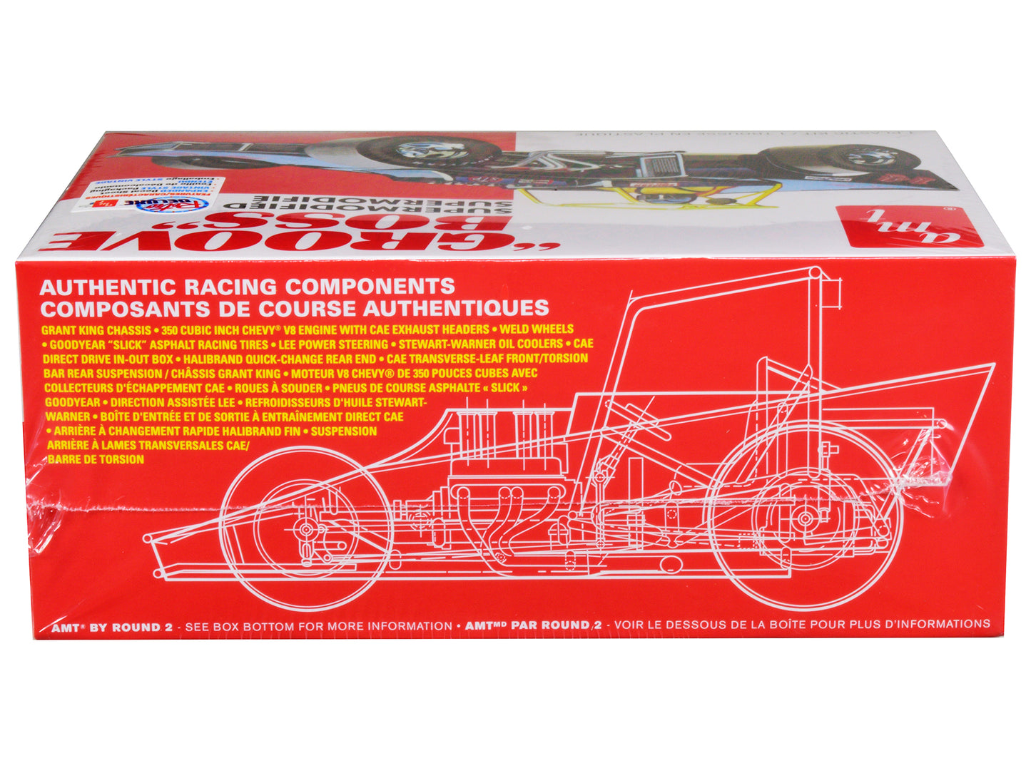 Skill 2 Model Kit "Groove Boss" Supermodified Racer 1/25 Scale by AMT <h2>Skill AMT</h2> <p>High-quality diecast car perfect for collectors and enthusiasts. Features detailed interior exterior craftsm