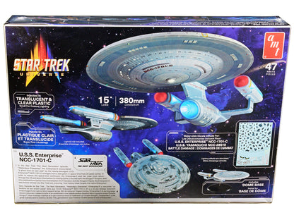 Skill 2 Model Kit U.S.S. Enterprise NCC-1701-C Space Ship "Star Trek: The Next Generation" (1987) TV Series 1/1400 Scale by AMT <h2>Skill AMT</h2> <p>High-quality diecast car perfect for collectors an