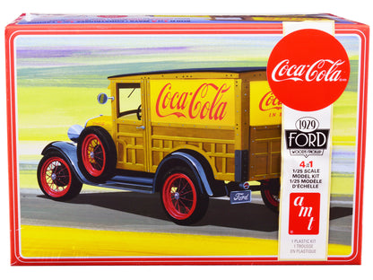Skill 3 Model Kit 1929 Ford Woody/Pickup 4-in-1 "Coca-Cola" 1/25 Scale Car by AMT <h2>Skill AMT</h2> <p>High-quality diecast perfect for collectors and enthusiasts. Features detailed interior exterior