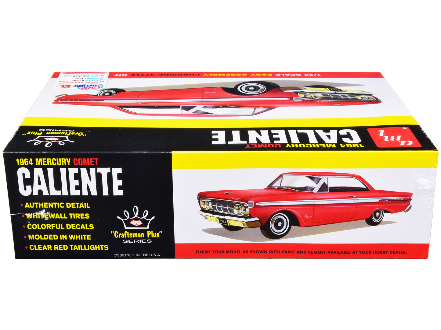 Skill 2 Model Kit 1964 Mercury Comet Caliente "Craftsman Plus" Series 1/25 Scale by AMT <h2>Skill AMT</h2> <p>High-quality diecast car perfect for collectors and enthusiasts. Features detailed interio