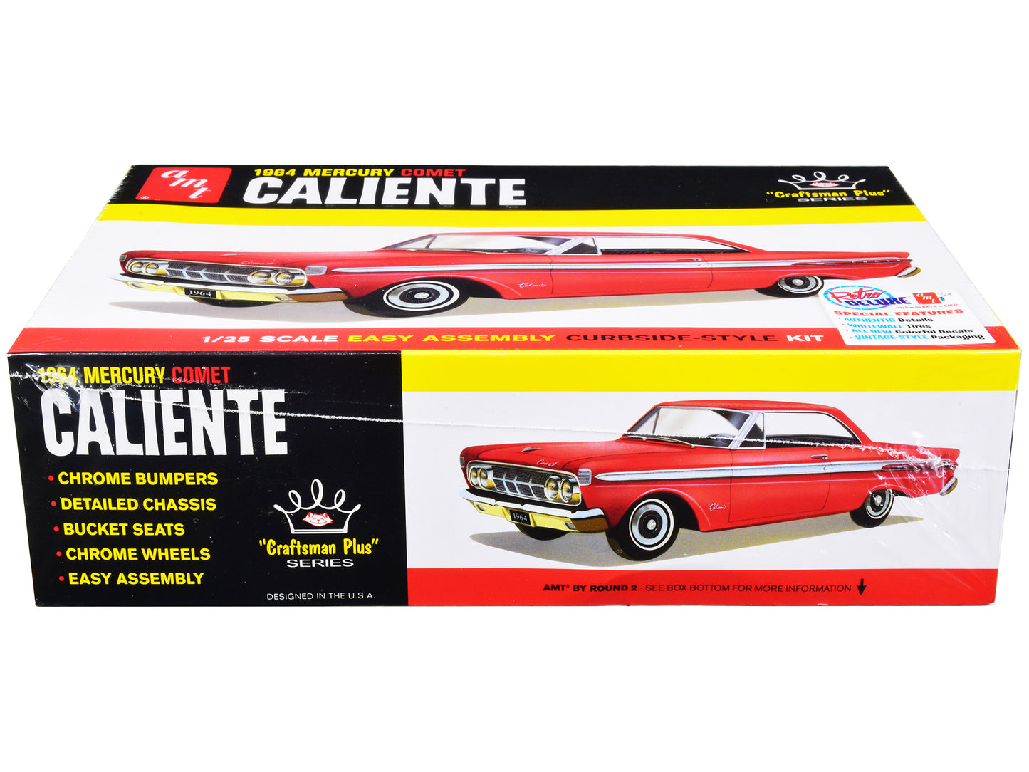 Skill 2 Model Kit 1964 Mercury Comet Caliente "Craftsman Plus" Series 1/25 Scale by AMT <h2>Skill AMT</h2> <p>High-quality diecast car perfect for collectors and enthusiasts. Features detailed interio