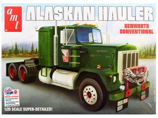 Skill 3 Model Kit Kenworth Conventional Tractor "Alaskan Hauler" 1/25 Scale by AMT <h2>Skill AMT</h2> <p>High-quality diecast car perfect for collectors and enthusiasts. Features detailed interior ext