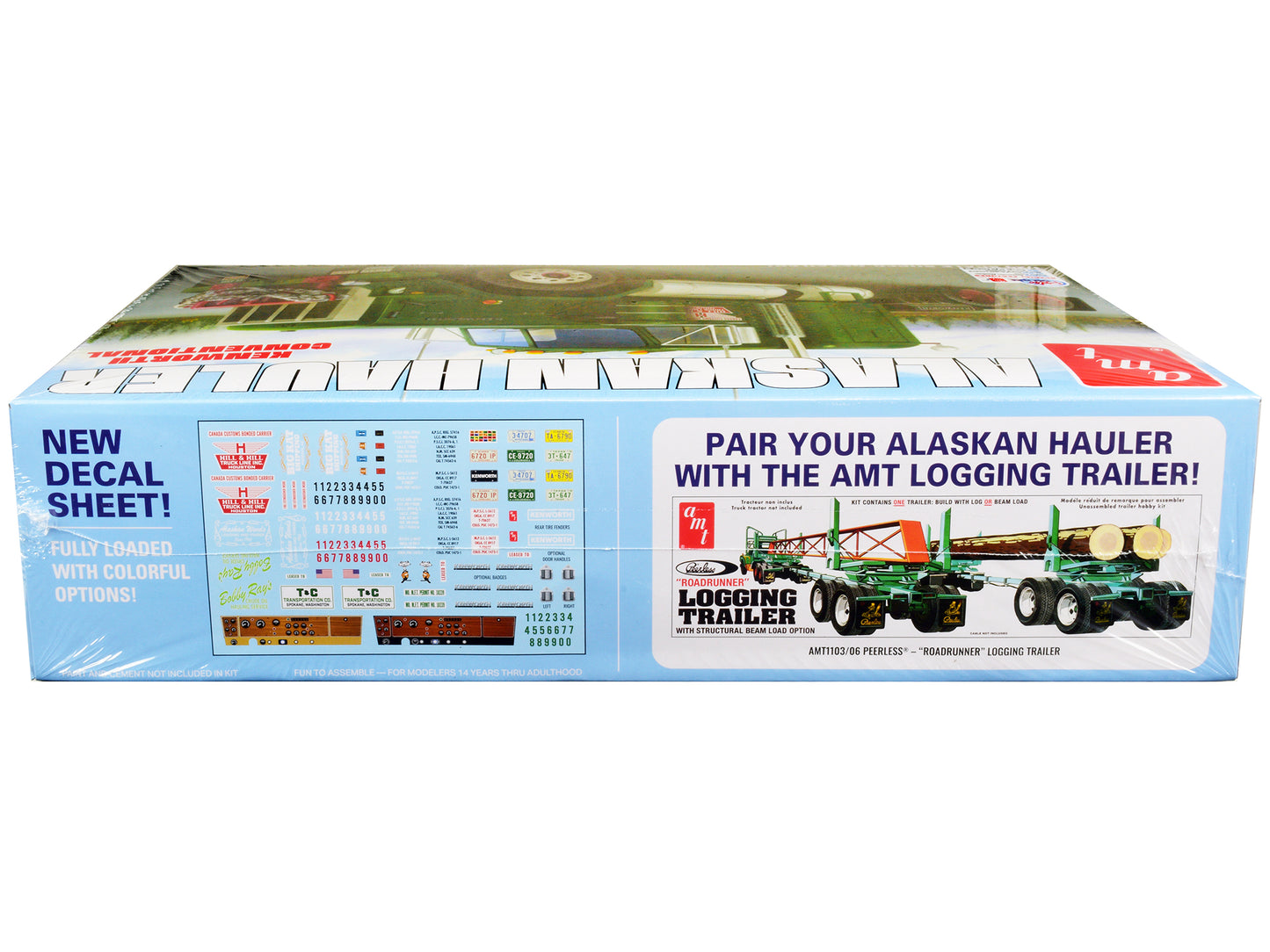 Skill 3 Model Kit Kenworth Conventional Tractor "Alaskan Hauler" 1/25 Scale by AMT <h2>Skill AMT</h2> <p>High-quality diecast car perfect for collectors and enthusiasts. Features detailed interior ext