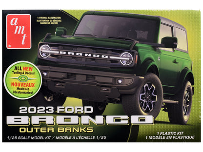 Skill 2 Model Kit 2023 Ford Bronco Outer Banks 1/25 Scale by AMT <h2>Skill AMT</h2> <p>High-quality diecast car perfect for collectors and enthusiasts. Features detailed interior exterior craftsmanshi