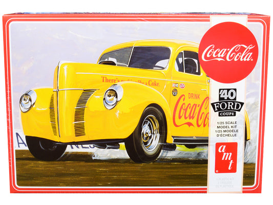Skill 3 Model Kit 1940 Ford Coupe "Coca-Cola" 1/25 Scale by AMT <h2>Skill AMT</h2> <p>High-quality diecast car perfect for collectors and enthusiasts. Features detailed interior exterior craftsmanship