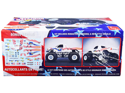 Skill 1 Snap Model Kit Chevrolet Silverado "USA-1" Monster Truck 1/32 Scale by AMT <h2>Skill AMT</h2> <p>High-quality diecast car perfect for collectors and enthusiasts. Features detailed interior ext